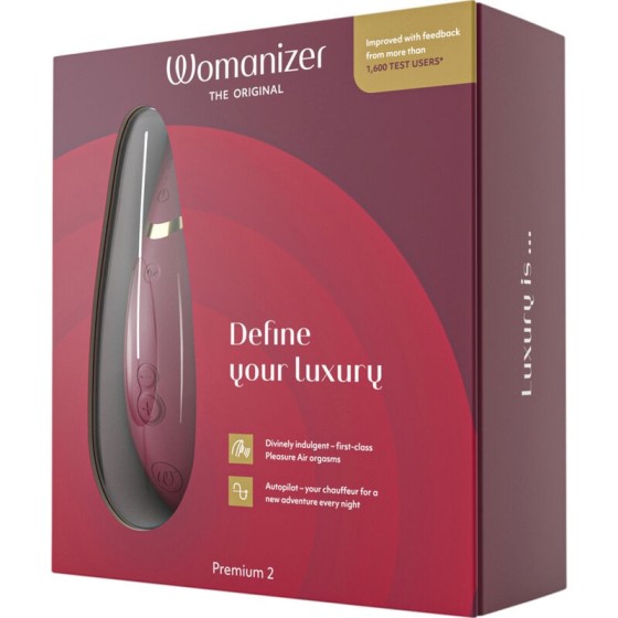 WOMANIZER PREMIUM 2 - STIMULATEUR CLITORIDIEN